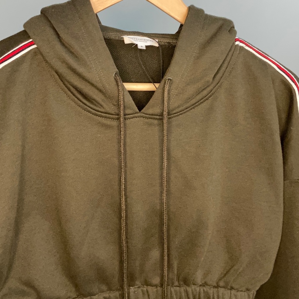 House of CB Cropped Hoodie